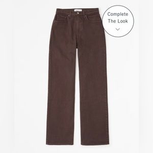 ABERCROMBIE & FITCH: 90s Relaxed Fit High Rise Curve Love